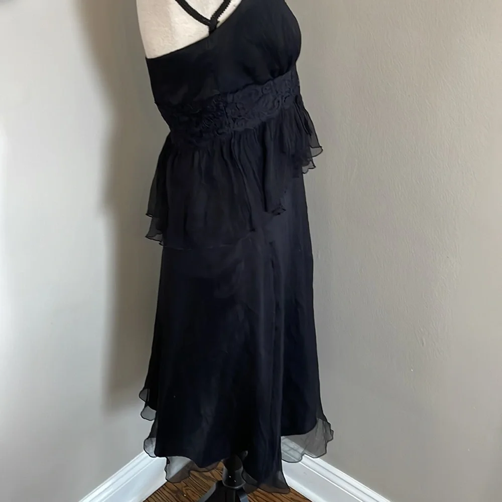 Laundry by Shelli Shegal 100% silk dress - Picture 6 of 9